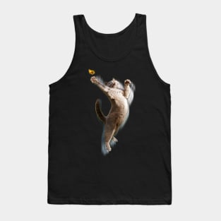 jumping cat Tank Top